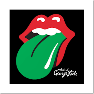 Hot Lips, Green Tongue Posters and Art